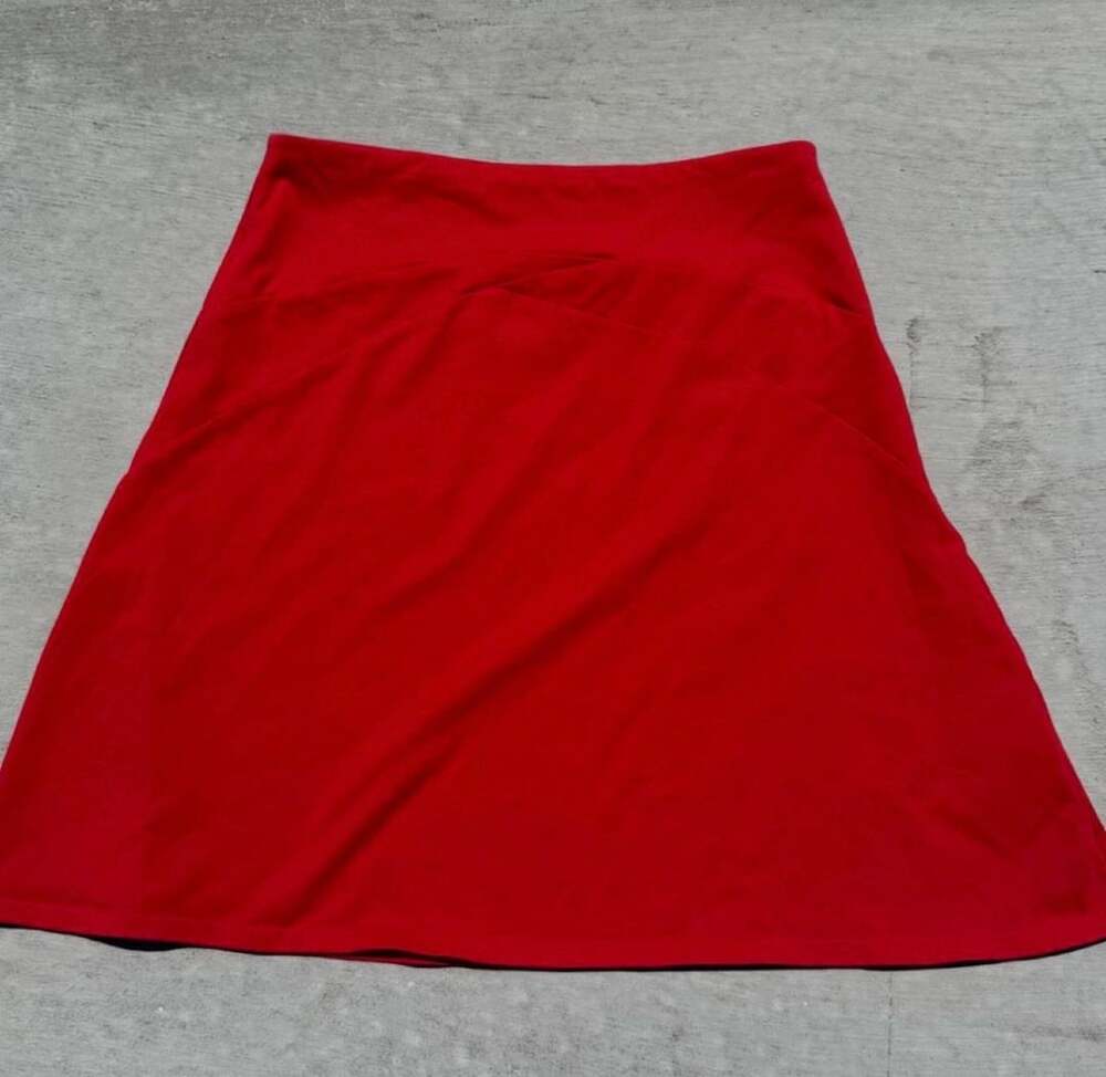 Patagonia Skirt Size XS Red Organic Cotton Blend